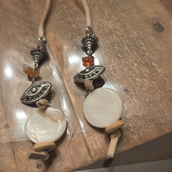 Free People Bohemian Eye Earrings - Picture 2 of 2